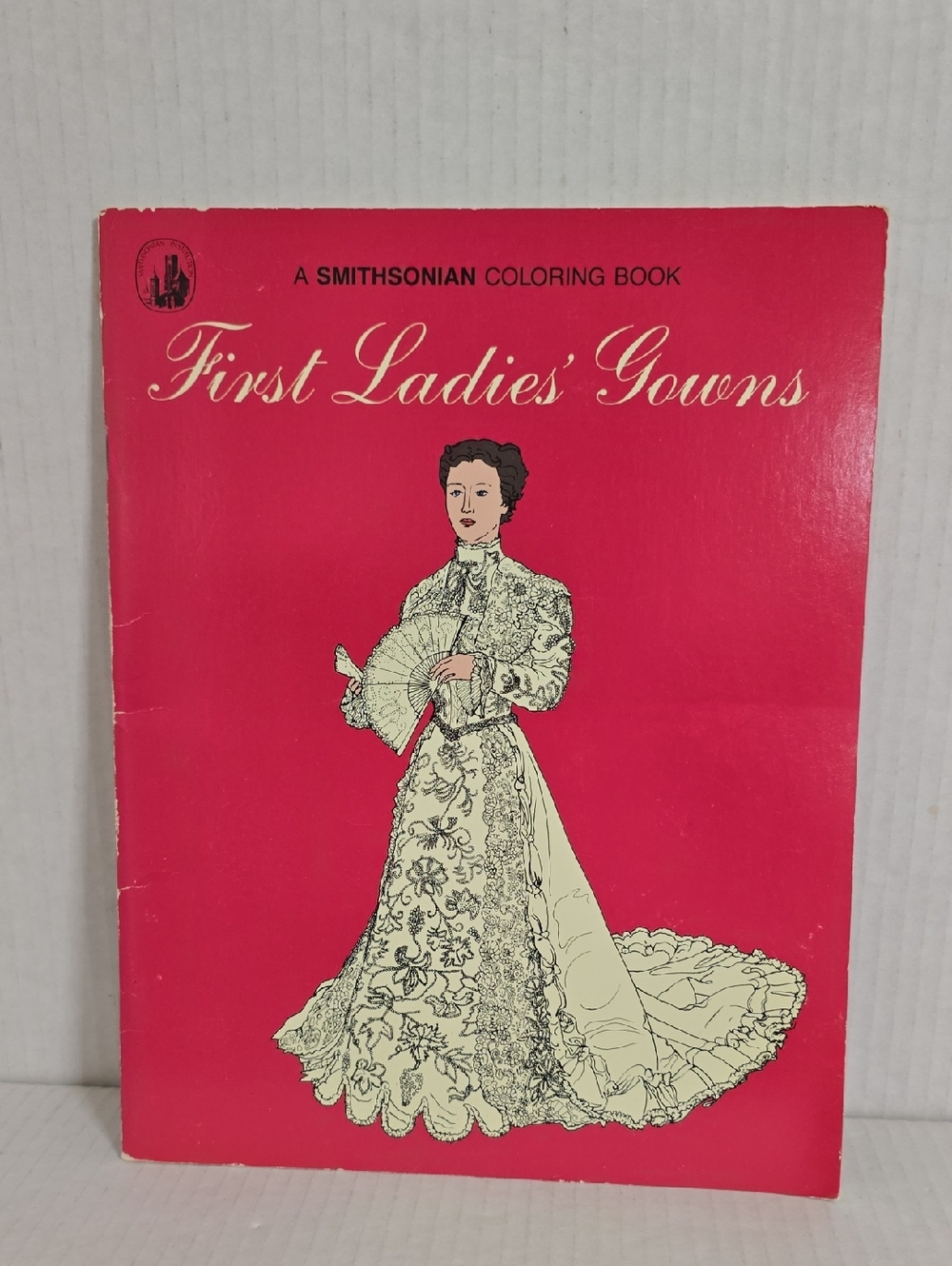 Vintage Smithsonian First Ladies Gowns Coloring Book